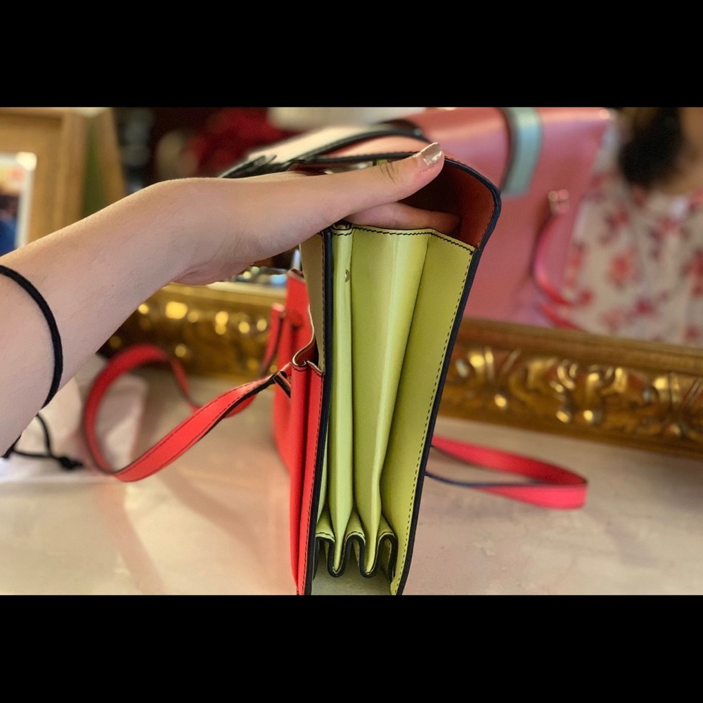 Red Valentino pink handbag, genuine wiz dust bag